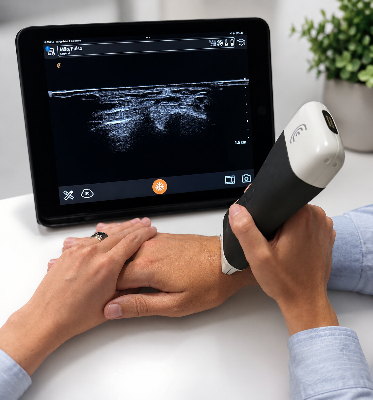 Ultrassom no consultório